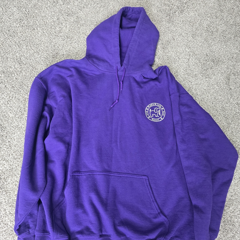 Gildan Heavy Blend Purple Sweatshirt